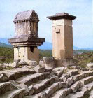 Harpy Monument and Lycian sarcophagus